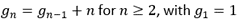 formula for triangular numbers