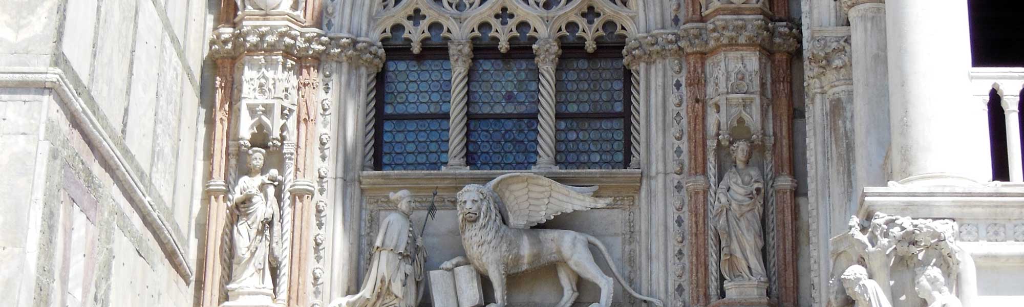 Facade of building in Venice