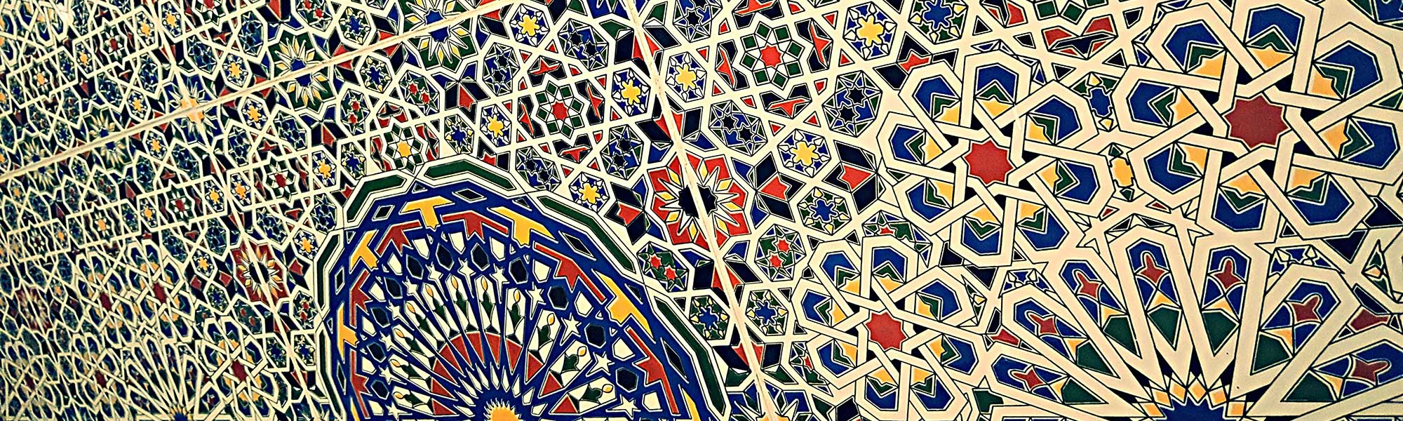 Coloured tiles