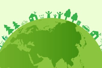 Green Earth illustration