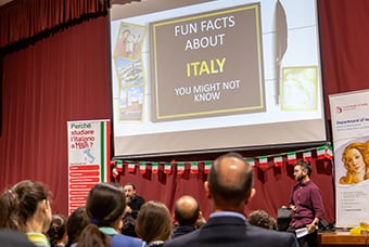 Italian Day event at University