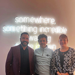 Group photo - 3 people