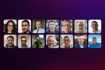 Photo grid showing UM sports mentors