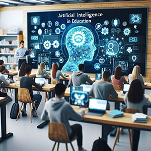 AI being used in the classroom