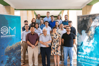 Oceanography academics group photo