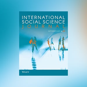 Journal cover and photo of Professor Michael Briguglio