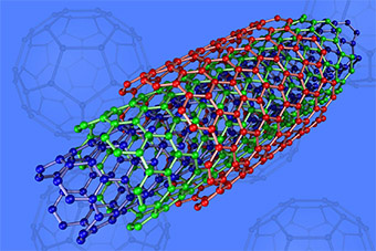 A mathematical model on a periwinkle background