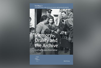 New Monograph - Memory, Orality and the Archive Crafting history from below