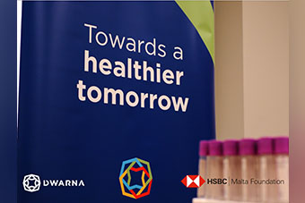 DwarnaBio HSBC Malta collaboration