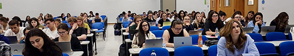 Audience during event for Judge Professor Attard Programme