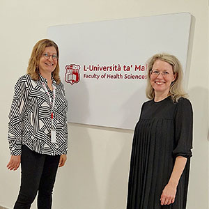 Professor Stefanie Steinhauser giving a public lecture