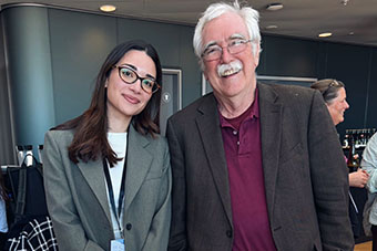Sylvana Tabone alongside Nobel Laureates at a Symposium