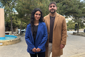 Students at Law Debate Tournament