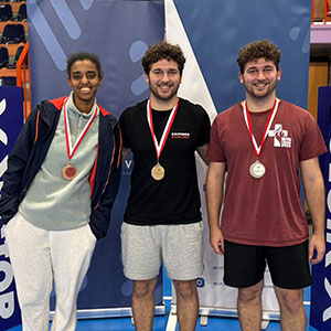 Degree Plus Badminton Students