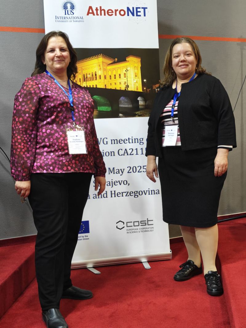13 - 16 May 2025:COST Meeting AtheroNET CA21153 Sarajevo, Bosnia and Herzegovina