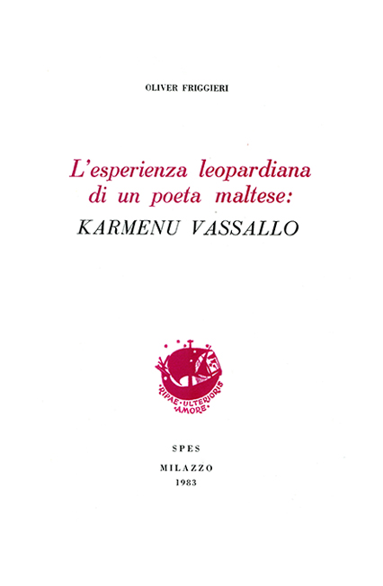 L'Esperienza Leopardiana di un Poeta Maltese