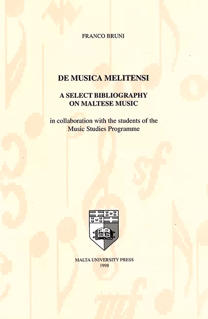 De Musica Melitensi